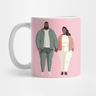 black couple Mug